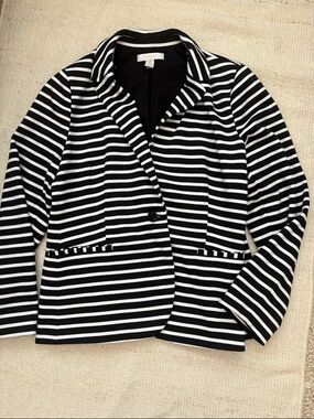 Chicos Jersey Knit line blazer like new!